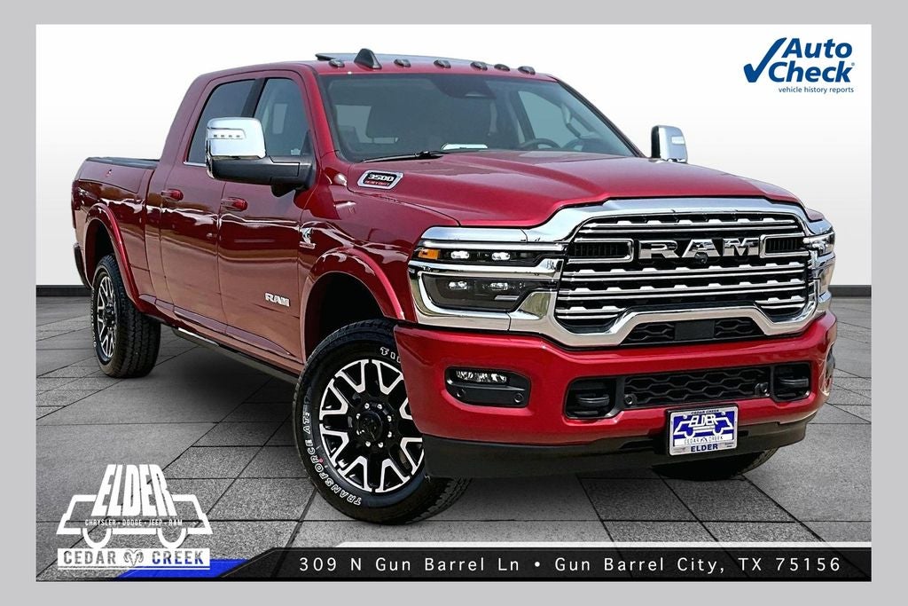 2026 RAM 3500 RAM 3500 LIMITED LONGHORN MEGA CAB 4X4 6'4' BOX