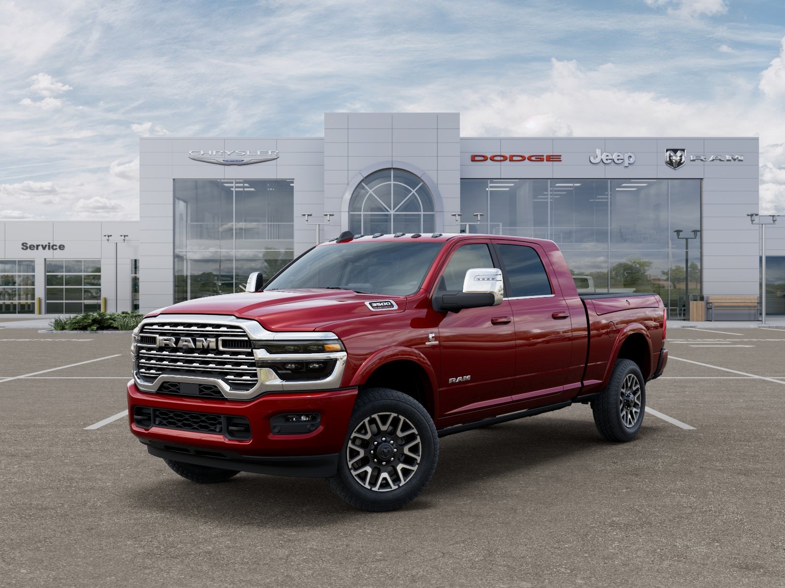 2026 RAM 3500 RAM 3500 LIMITED LONGHORN MEGA CAB 4X4 6'4' BOX