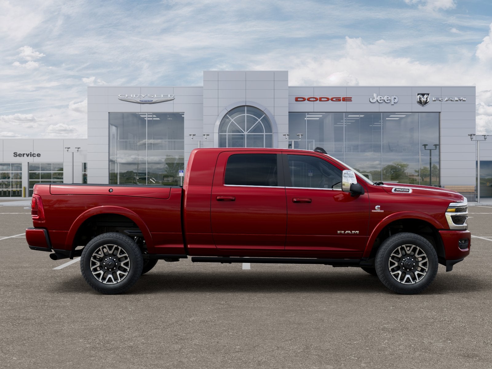 2026 RAM 3500 RAM 3500 LIMITED LONGHORN MEGA CAB 4X4 6'4' BOX