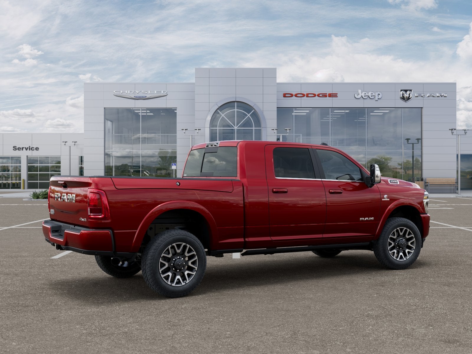 2026 RAM 3500 RAM 3500 LIMITED LONGHORN MEGA CAB 4X4 6'4' BOX