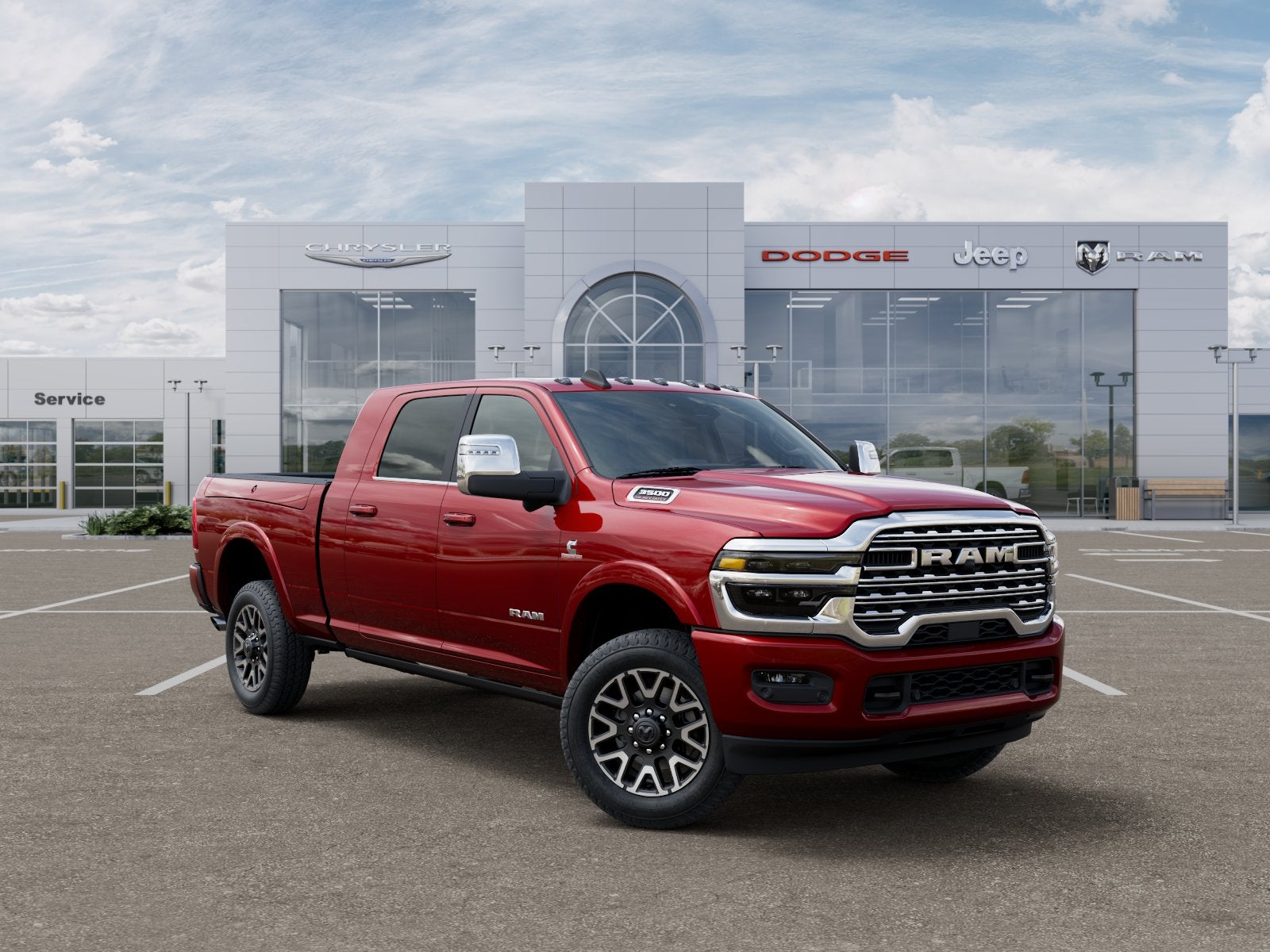 2026 RAM 3500 RAM 3500 LIMITED LONGHORN MEGA CAB 4X4 6'4' BOX