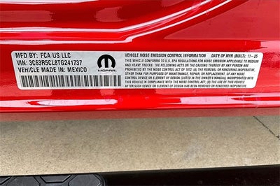 2026 RAM Ram 2500 RAM 2500 TRADESMAN CREW CAB 4X4 6'4' BOX