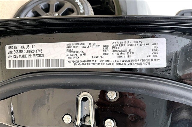 2026 RAM Ram 2500 RAM 2500 LONE STAR CREW CAB 4X4 6'4' BOX