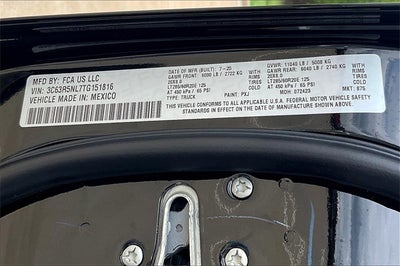 2026 RAM Ram 2500 RAM 2500 LARAMIE MEGA CAB 4X4 6'4' BOX