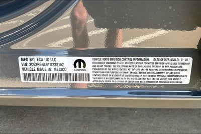2026 RAM Ram 2500 RAM 2500 LARAMIE MEGA CAB 4X4 6'4' BOX