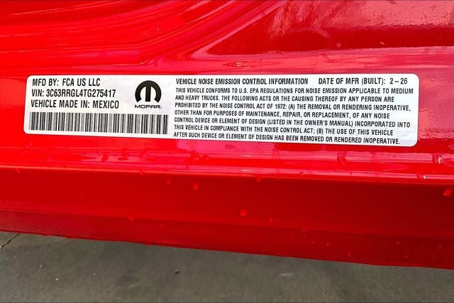 2026 RAM Ram 3500 RAM 3500 TRADESMAN CREW CAB 4X4 8' BOX