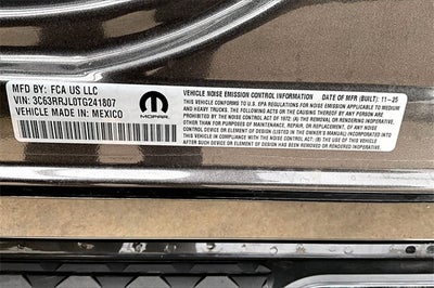 2026 RAM Ram 3500 RAM 3500 LARAMIE CREW CAB 4X4 8' BOX