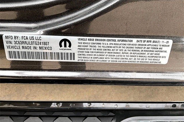 2026 RAM Ram 3500 RAM 3500 LARAMIE CREW CAB 4X4 8' BOX