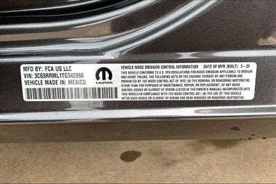 2026 RAM Ram 3500 RAM 3500 LARAMIE MEGA CAB 4X4 6'4' BOX