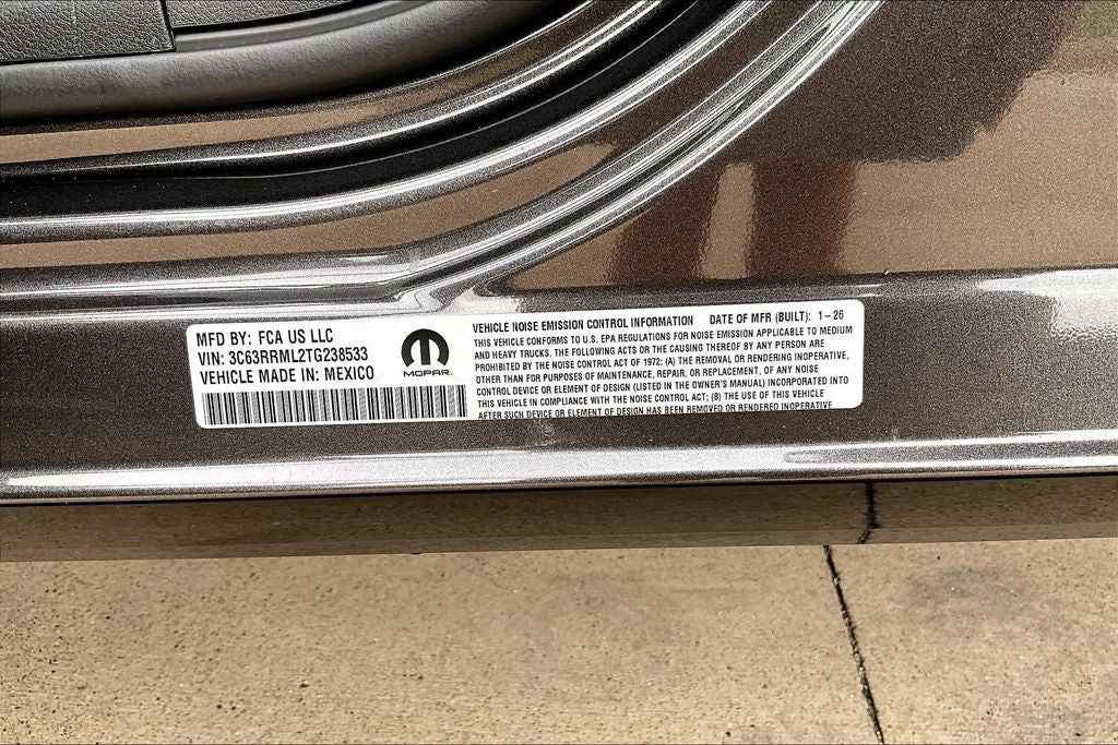 2026 RAM Ram 3500 RAM 3500 LARAMIE MEGA CAB 4X4 6'4' BOX