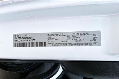 2026 RAM Ram ProMaster RAM PROMASTER 2500 TRADESMAN CARGO VAN HIGH ROOF 159' WB