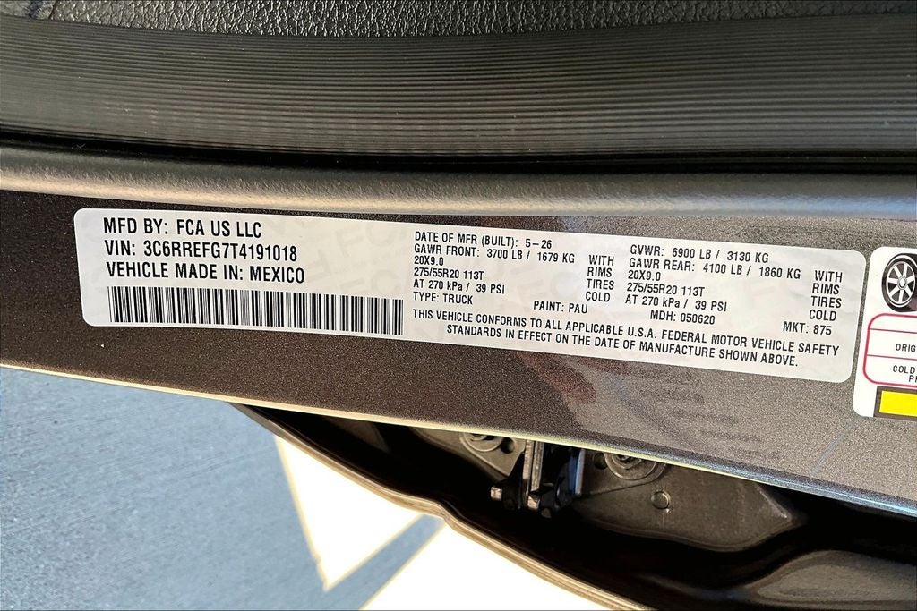 2026 RAM Ram 1500 RAM 1500 LONE STAR CREW CAB 4X2 5'7' BOX