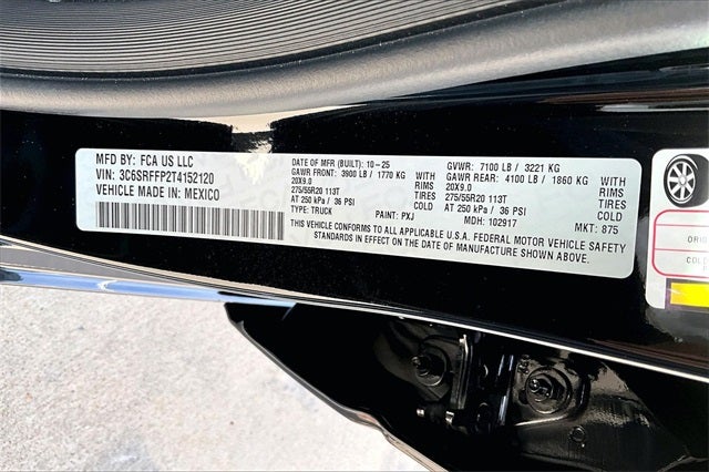 2026 RAM Ram 1500 RAM 1500 LONE STAR CREW CAB 4X4 5'7' BOX