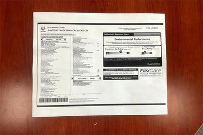 2026 RAM Ram 2500 RAM 2500 TRADESMAN CREW CAB 4X4 6'4' BOX