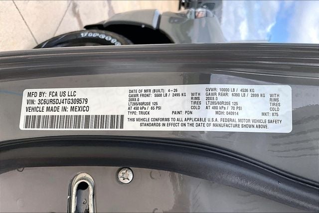 2026 RAM Ram 2500 RAM 2500 LONE STAR CREW CAB 4X4 6'4' BOX