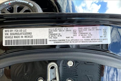 2026 RAM Ram 2500 RAM 2500 LONE STAR CREW CAB 4X4 6'4' BOX