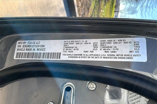 2026 RAM Ram 2500 RAM 2500 LARAMIE CREW CAB 4X4 6'4' BOX