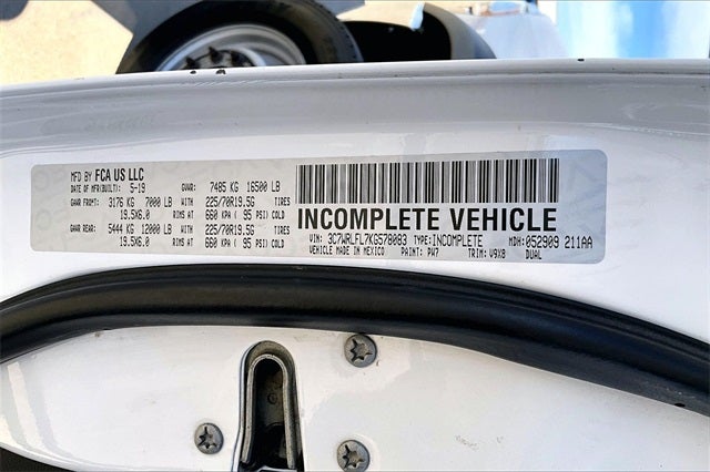 2019 RAM 4500 Chassis Tradesman/SLT/Laramie/Limited