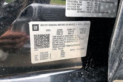 2021 Chevrolet Silverado 1500 4WD Crew Cab Short Bed LTZ