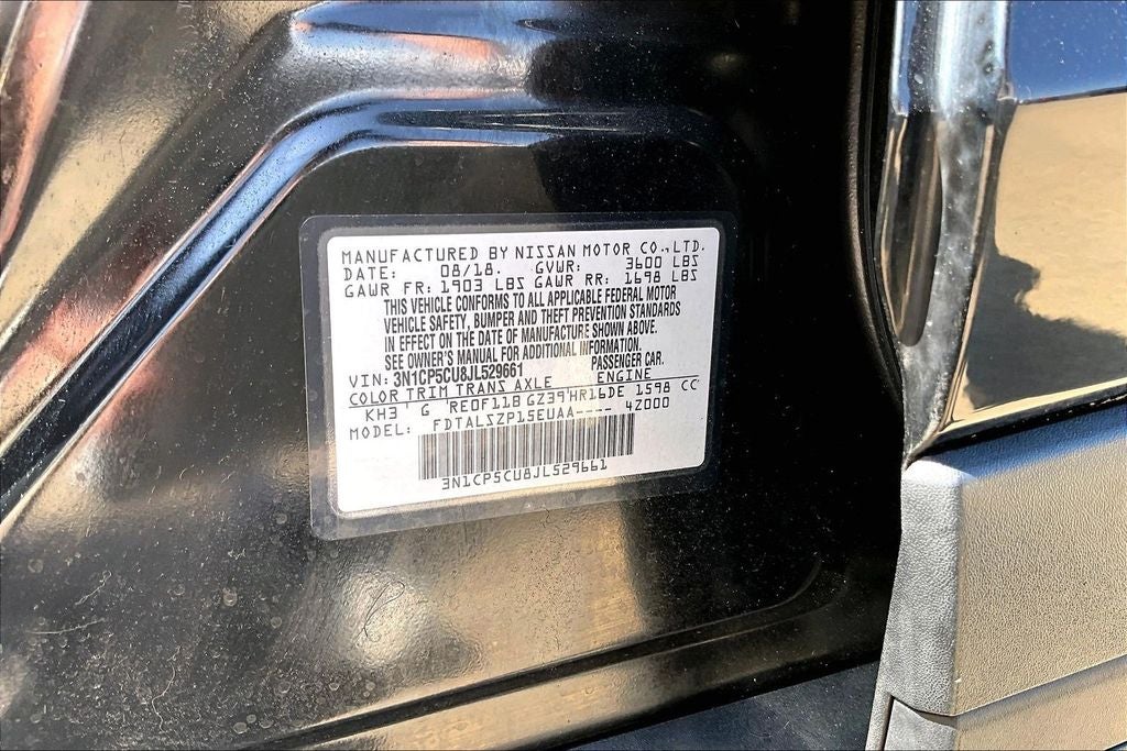 2018 Nissan Kicks SV