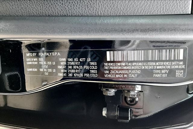 2020 Jeep Renegade Latitude FWD