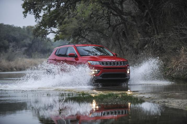 2017 Jeep Compass Red Exterior